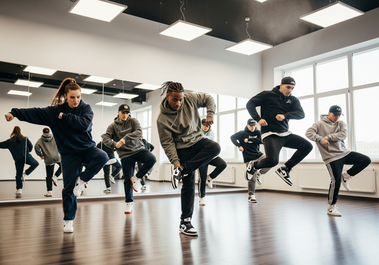 Онлайн-занятие по хип-хопу